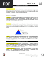 Resumo Enem História 2024 Completo