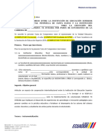 Carta de Compromiso