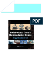 Get Mechatronics and Control of Electromechanical Systems 1st Edition Sergey Edward Lyshevski PDF Ebook With Full Chapters Now