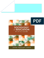 Sociology of Education An A To Z Guide 1st Edition James Ainsworth All Chapter Instant Download