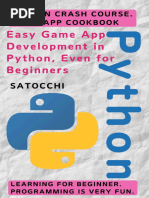 Easy Game App Development in Python, Even For Beginners (K, Satocchi) (Z-Library)