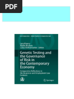 Buy Ebook Genetic Testing and The Governance of Risk in The Contemporary Economy: Comparative Reflections in The Insurance and Employment Law Contexts Lara Khoury Cheap Price