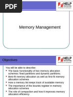 Lecture 8 - Memorymanagement