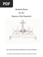 Akathist For The Departed (Booklet)