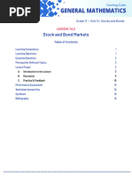 Stock and Bond Markets: LESSON 14.2