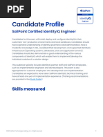 SailPoint Certified IdentityIQ Engineer Profile