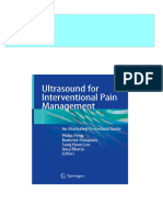 Instant Download Ultrasound For Interventional Pain Management: An Illustrated Procedural Guide Philip Peng PDF All Chapter