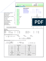 Pad Footing Design Based On ACI 318-08: Input Data Design Summary