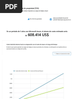 Calculadora Del Costo Total de Propiedad (TCO) - Microsoft Azure