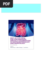 Best of Five MCQS For The European Specialty Examination in Gastroenterology and Hepatology 2nd Edition Thomas Marjot