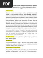 El Juego Como Estrategia de Aprendizaje en Niños de Primero de Primaria "Emiliano Zapata" en Tenancingo, Edo. de México 2021