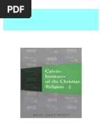 PDF Institutes of The Christian Religion, 2 Vols John Calvin Download