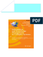 [FREE PDF sample] Information and Knowledge Management in Complex Systems 16th IFIP WG 8 1 International Conference on Informatics and Semiotics in Organisations ICISO 2015 Toulouse France March 19 20 2015 Proceedings 1st Edition Kecheng Liu ebooks