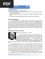 1 Handouts On UTS Philosophical Perspective