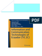 Where Can Buy Information and Communication Technologies of Ecuador TIC EC Miguel Botto-Tobar Ebook With Cheap Price