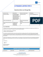 CS427372767027 Charge Slip Document