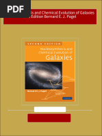 Nucleosynthesis and Chemical Evolution of Galaxies 2nd Edition Bernard E. J. Pagel All Chapters Instant Download