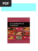 Get A Casebook On Contract 7th Edition A S Burrows PDF Ebook With Full Chapters Now