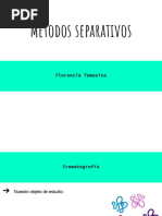 Métodos Separativos Presentación Curso Fagro