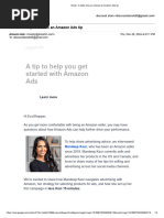 Gmail - A Seller Like You Shares An Amazon Ads Tip