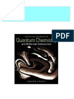 Instant Download Physical Chemistry Quantum Chemistry and Molecular Interactions With Masteringchemistry 1st Edition Andrew Cooksy PDF All Chapters