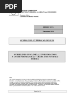 2010 - MEDDEV 2 - 7 - 4 - en Clinical Investigation - Guide For Manufacturers and Notified Bodies