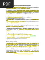 Neoplasias Mieloproliferativas Crónicas