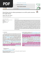 Natural DESs Pretreatment As An Aid For Pectin Extraction From Apple Pomace