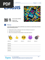 Emojis British English Teacher C1 C2