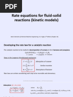 CHE S402 Chapter5 Rate Equations For Fluid Solid Reactions Kinetic Modelspart3