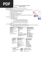 04.28 Hematology PPT Notes