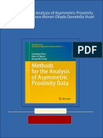 Methods For The Analysis of Asymmetric Proximity Data Giuseppe Bove Akinori Okada Donatella Vicari Ebook All Chapters PDF