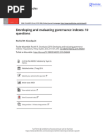 Gisselquist - Developing and Evaluating Governance Indexes 10 Questions