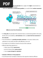 Diffusion and Osmosis