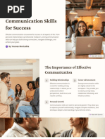 Mastering Communication Skills For Success