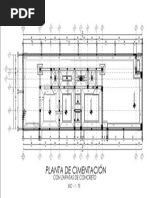 1 - Planta de Cimentación