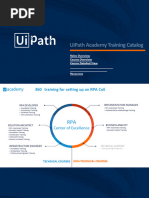 UiPath Academy Training Overview Deck