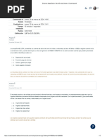 Examen Diagnóstico - Revisión Del Intento - Cuatrimestral