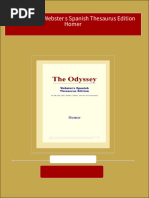 The Odyssey Webster S Spanish Thesaurus Edition Homer Download PDF