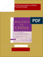 Get Politics in China Moving Frontiers 1st Edition Françoise Mengin PDF Ebook With Full Chapters Now