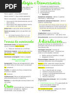 Resumo - Cinesio e Biomecanica