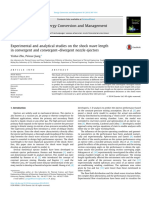 Experimental and Analytical Studies On The Shock Wave Length in Convergent and Convergent-Divergent No