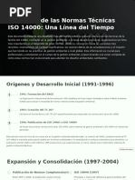 Evolucion de Las Normas Tecnicas ISO 14000 Una Linea Del Tiempo