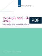 Factsheet Building A SOC - Start Small