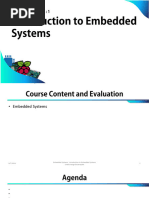 01 Introduction To Embedded Systems Lecture v2