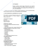 Different Techniques of Analysis