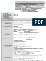 School Acereda Integrated School: A. Find The Unknown Variables in + ( 1) of An Arithmetic Sequence