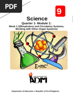 Sci9 - q1 - Mod1 - Respiratory-And-Circulatory-Systems-Working-With-Other-Organ-Systems - v2 Softcopy 4 Parents