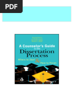 Instant Access To A Counselor S Guide To The Dissertation Process Where To Start and How To Finish 1st Edition Flamez Ebook Full Chapters