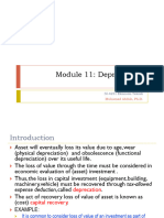 Module 11: Depreciation: SI-4251 Ekonomi Teknik